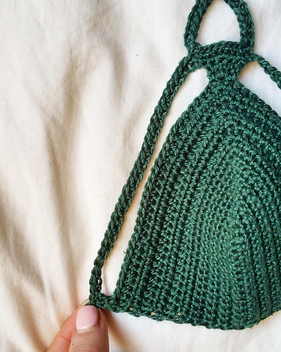 Ravelry Sexy Strappy Bikini Top Pattern By Georgia Jeggo