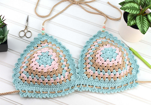 Ravelry Halter Bikini Top Pattern By Maggie Haskell