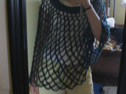 Mesh Poncho - 