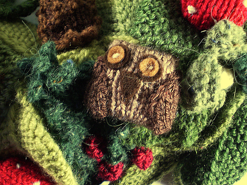 Woodland Wreath, Owls photo 2