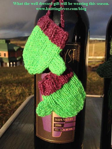 Mini Wine Bottle Mittens photo 3