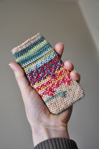 Easy Crochet Phone Pocket