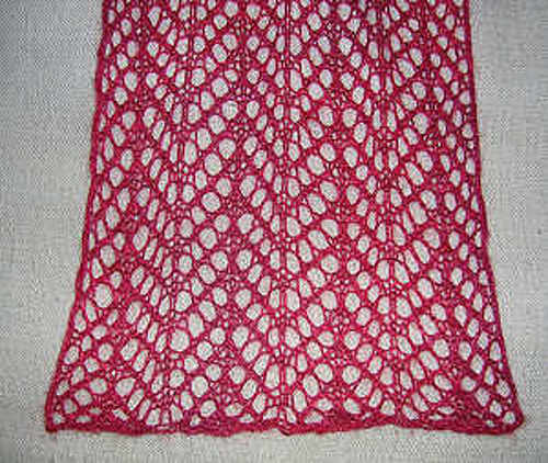 Arrowhead Lace Scarf