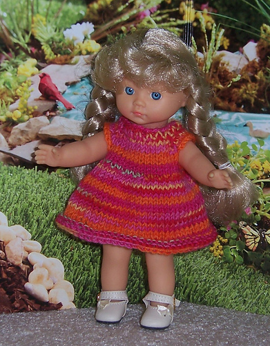Simply Cute Dress for Corolle mini 8" doll photo 2