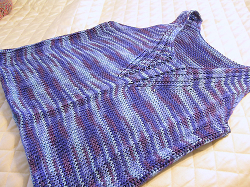 Ole Ole Eyelet V Tank Top