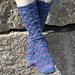100-19 Socks with cable pattern photo 3