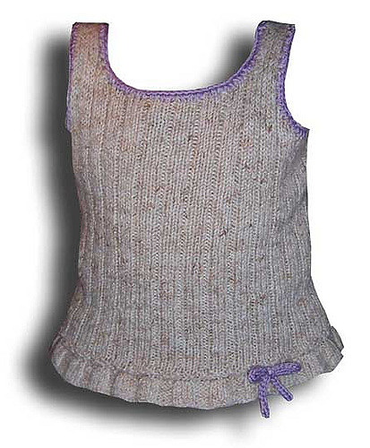 Rosebud Sleeveless Sweater