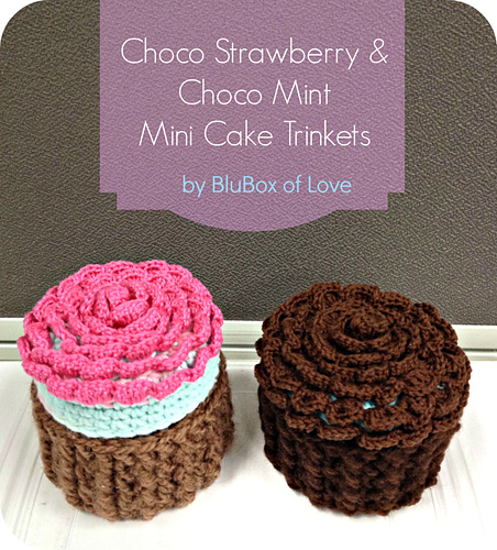 Choco Strawberry and Choco Mint Mini Cake Trinkets photo 1