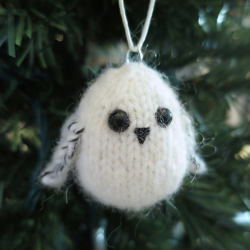Snowy Owl Ornament