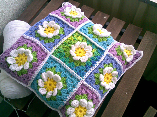 MaryEllen’s Easy Daisy Granny Square