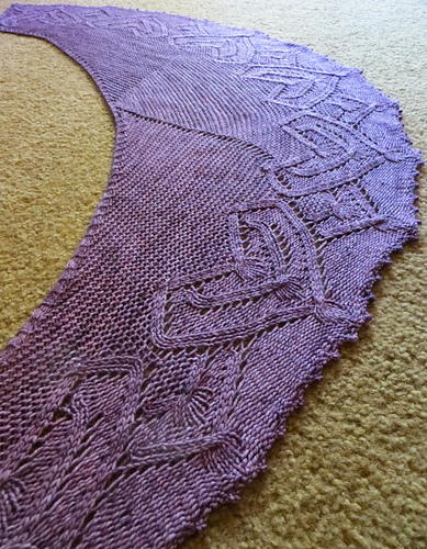 Border Garden Shawl