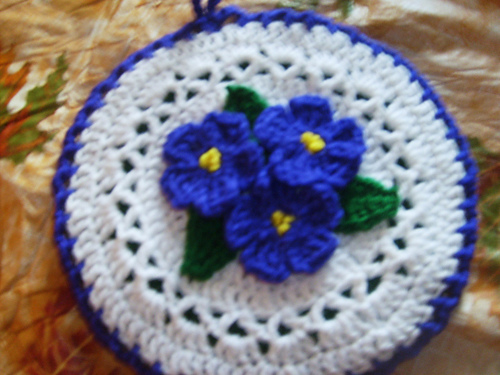 Violet Potholder