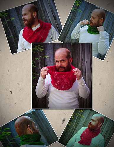 "Esho Funi" Cowl with lace