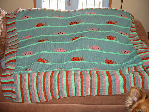 Ladybug Afghan