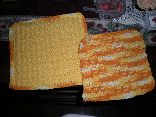 Crunch Stitch Potholder