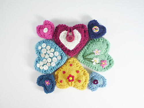 Ravelry: Pocket Hearts pattern by Frankie Brown