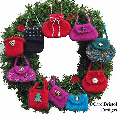 Merry Minis, Purse Ornaments & Accessory Bags
