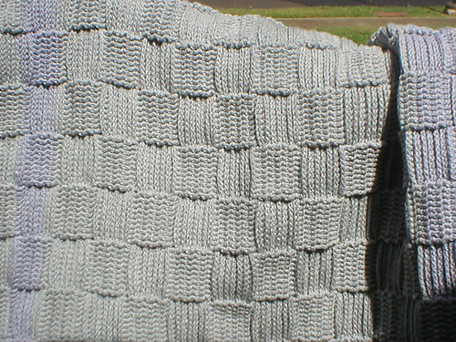 Basketweave Twists Blanket photo 3