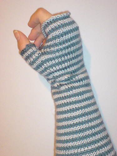 Glow Stripe Mitts