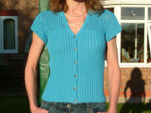 Lacy Cardigan Top
