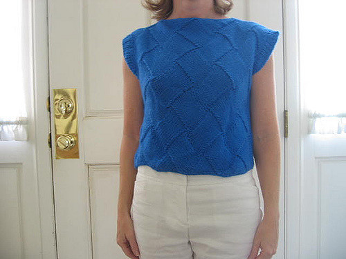 #4 Entrelac Shell
