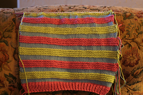 Kid's Striped Cardigan & Stocking Hat photo 4