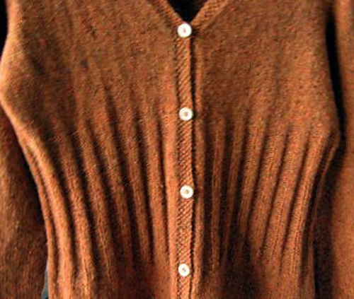 103-15 Knitted jacket and matching beret photo 2