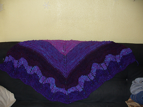 Stormy Morning Shawl