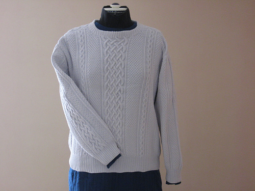 Cabled Pullover