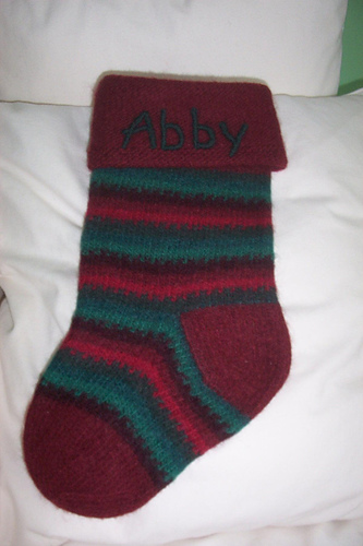 Felted Stocking