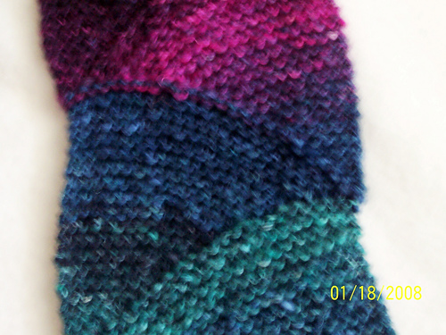 Short Row Scarf