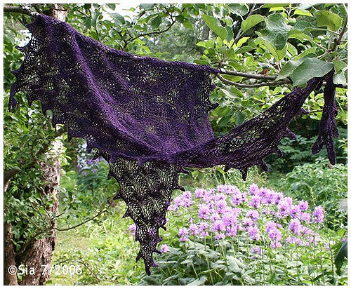 The Frost and Ice Shawl