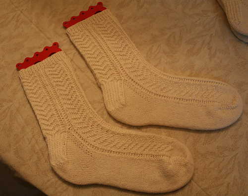Traditional Gansey Socks