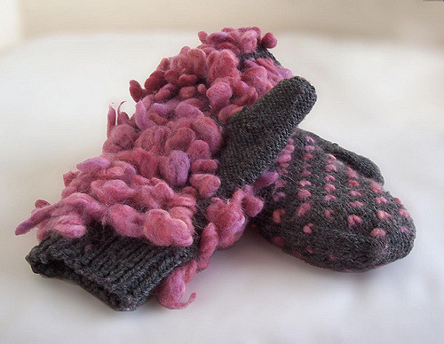 Midwest-Style Thrummed Mitts
