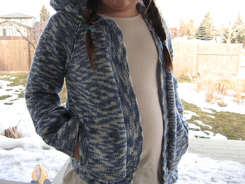 Girl's Jacket with Hood or Collar
