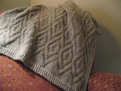 Diamonds Carseat Blanket