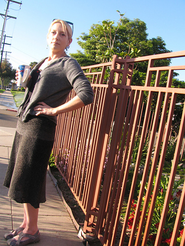 Tsumugi Gradation Skirt