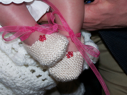 Garter Stitch Silk Slippers - byJunepierreFlickr