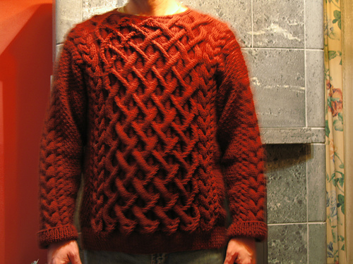 Reflection Aran Pullover