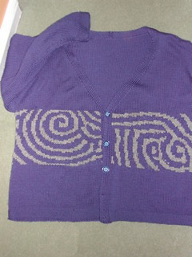 spiral defect chaos sweater