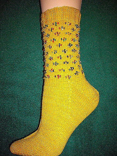 Electric Flower Socks