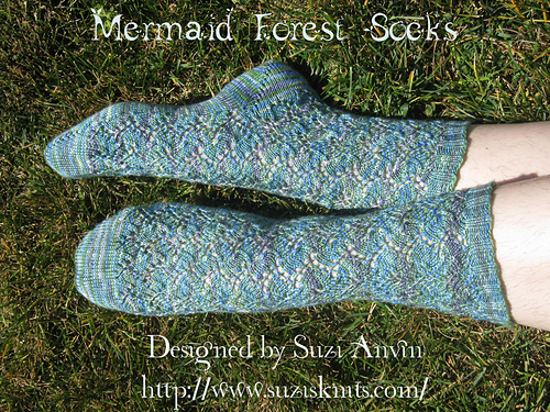 Mermaid Forest Socks
