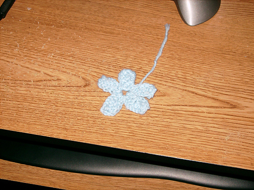 Knitted Flower