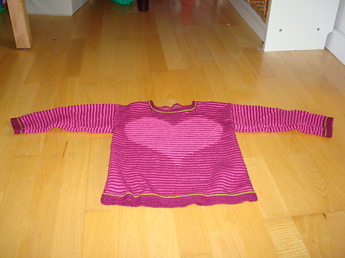 Heart Top/Hjertebluse
