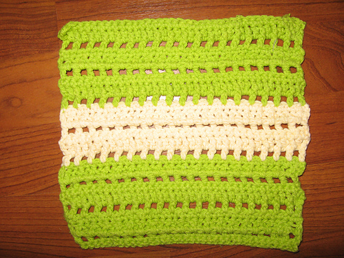Ribbed Dishcloth