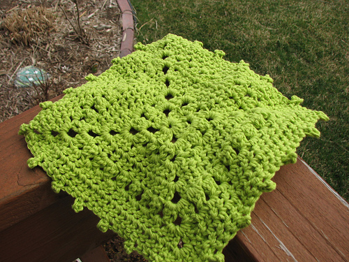 Stylish Kitchen Trio - Two Color Dishcloth