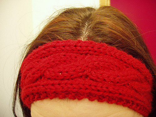 Irish hiking headband