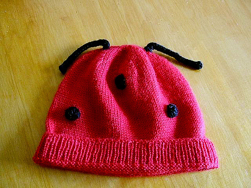 Ladybug Hat for Baby