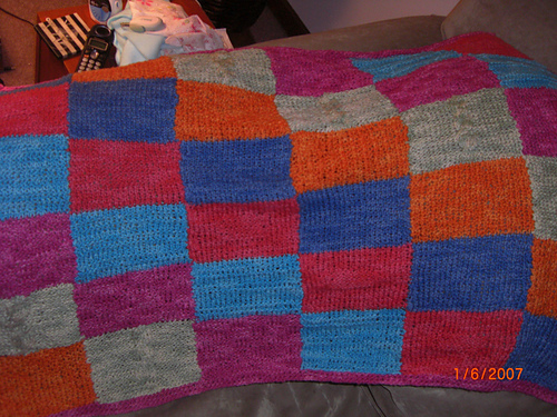 Nancy's Color Block Blanket