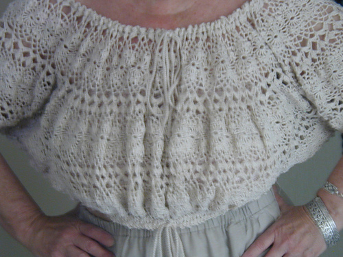 Crochet Lace Curtain